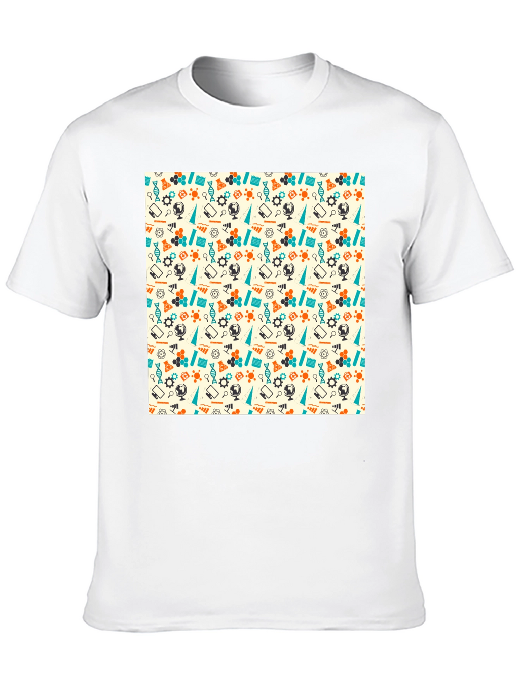 Science Pattern T-Shirt: Stylish & Unique Design