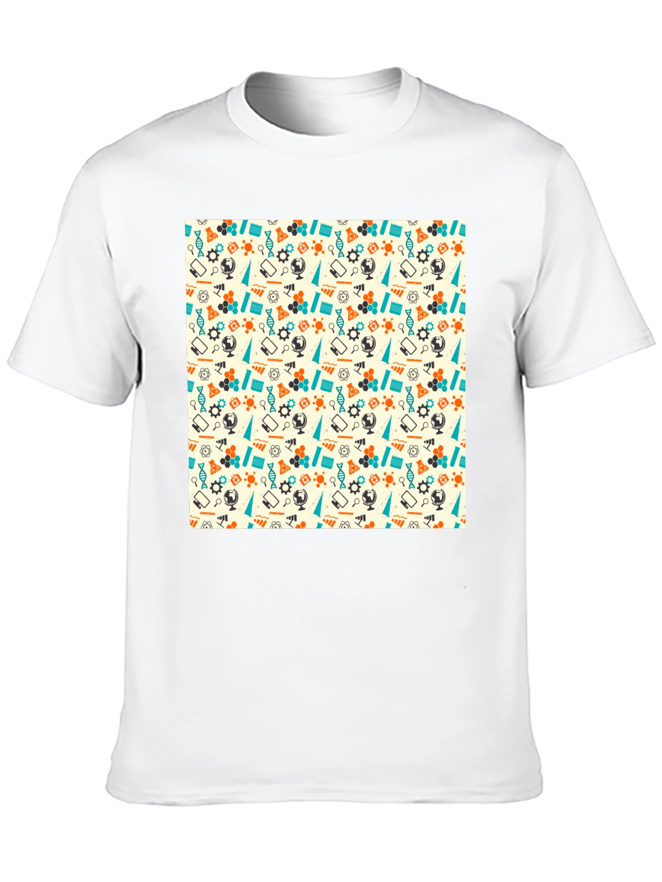 Science Pattern T-Shirt: Stylish & Unique Design