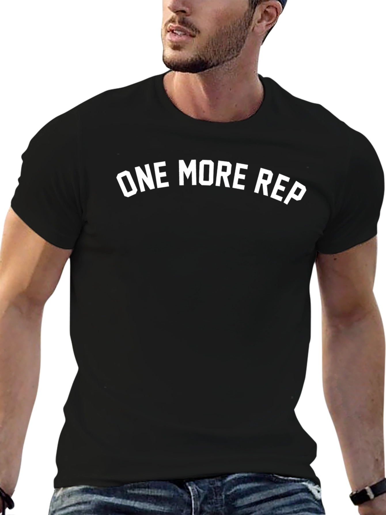 One More Rep T-Shirt - Motivational Workout Tee