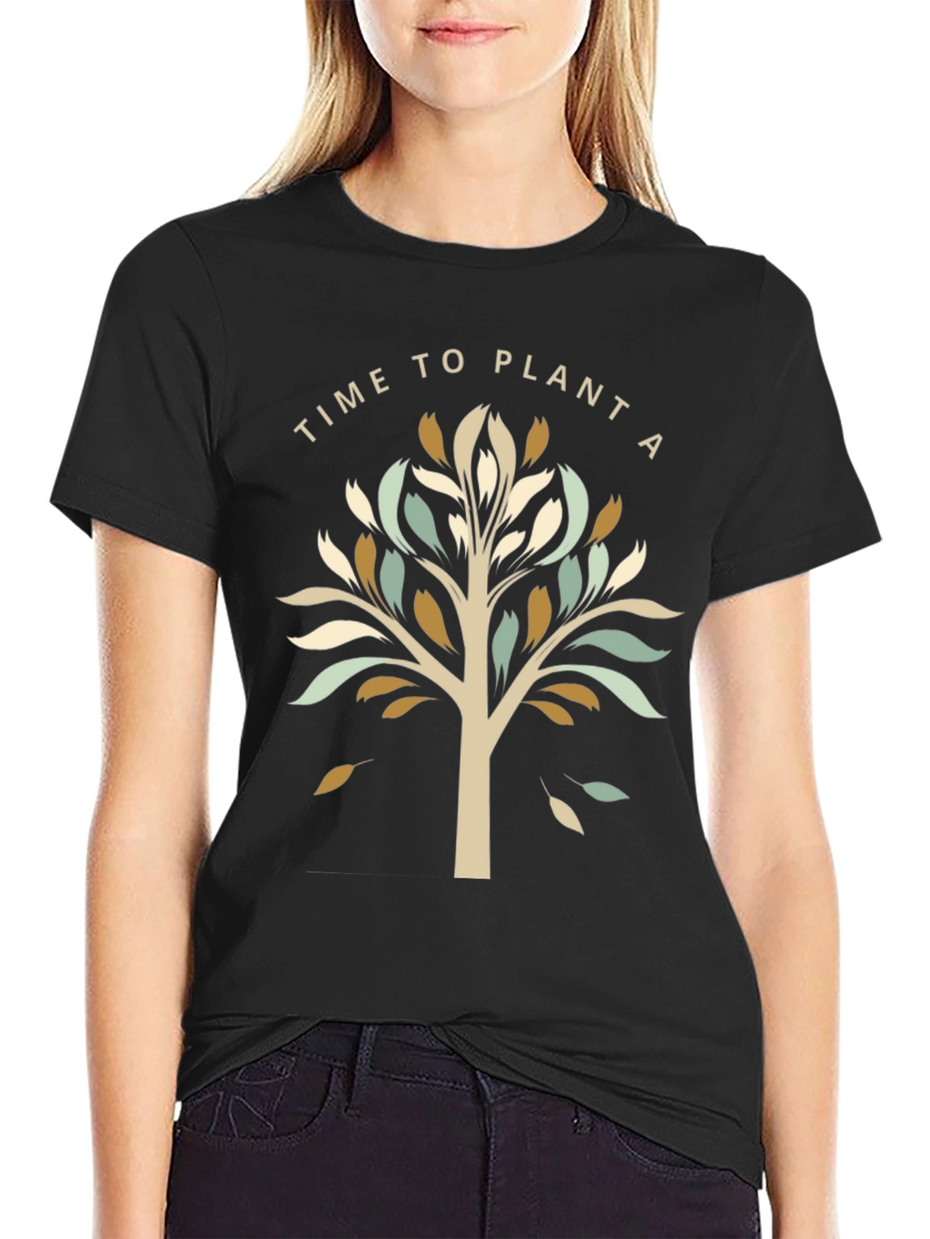 Time To Plant A Tree Graphic Tee