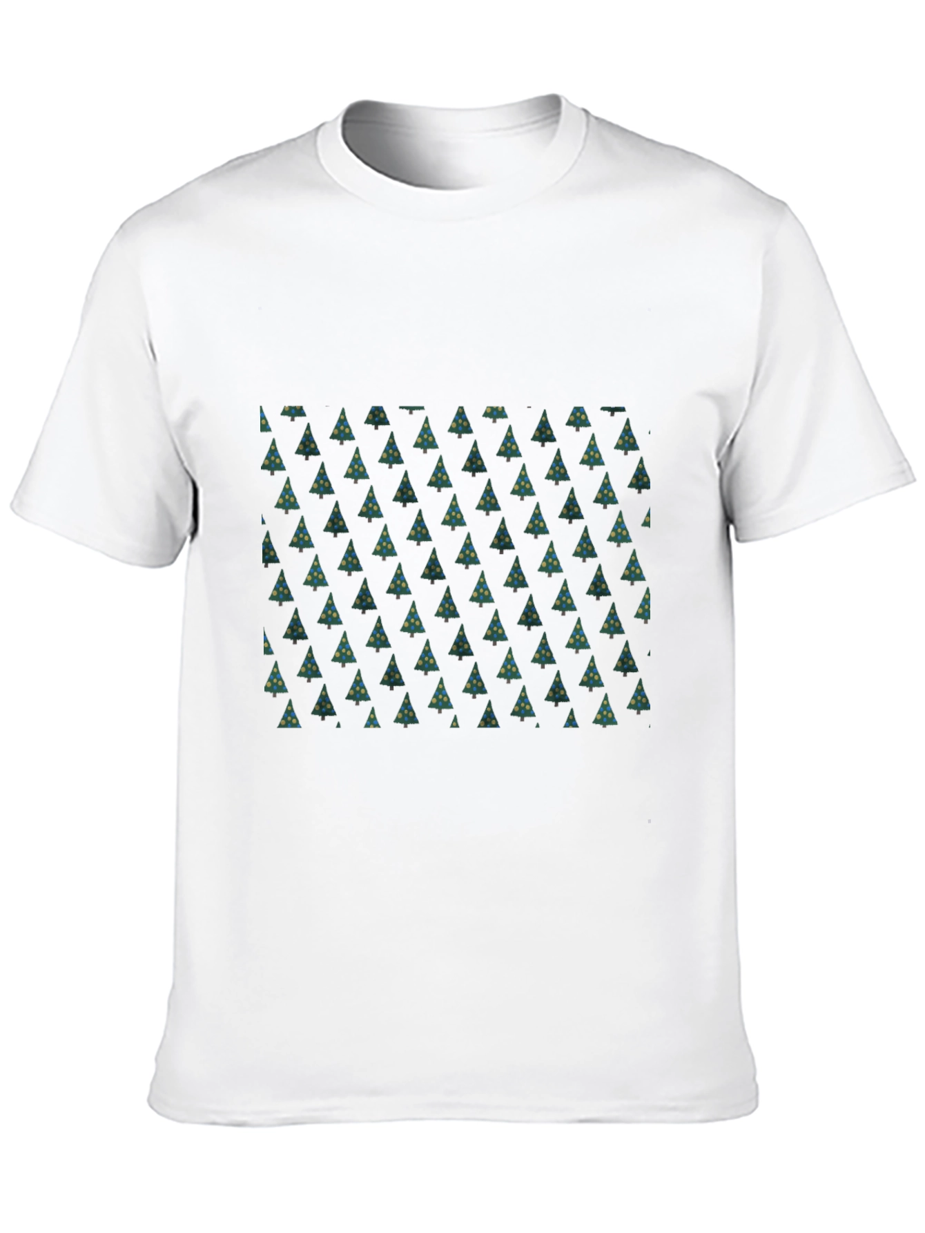 Christmas Tree Pattern T-Shirt