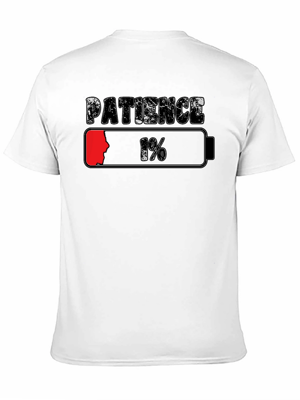 Patience Low Battery T-Shirt