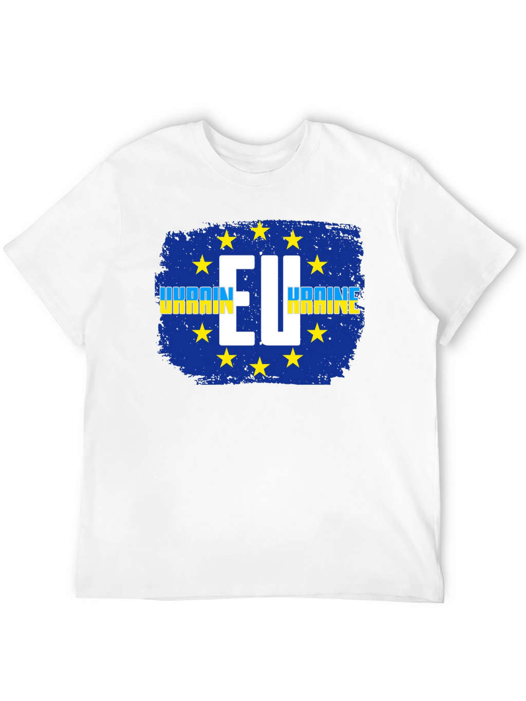 Ukraine EU Flag T-Shirt