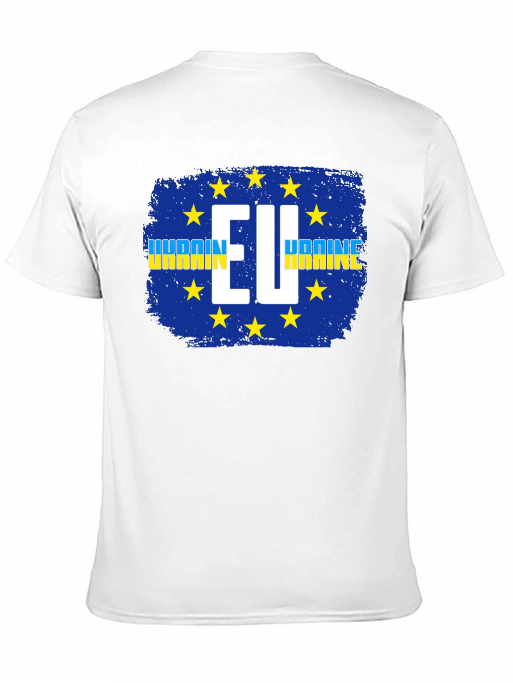 Ukraine EU Flag T-Shirt