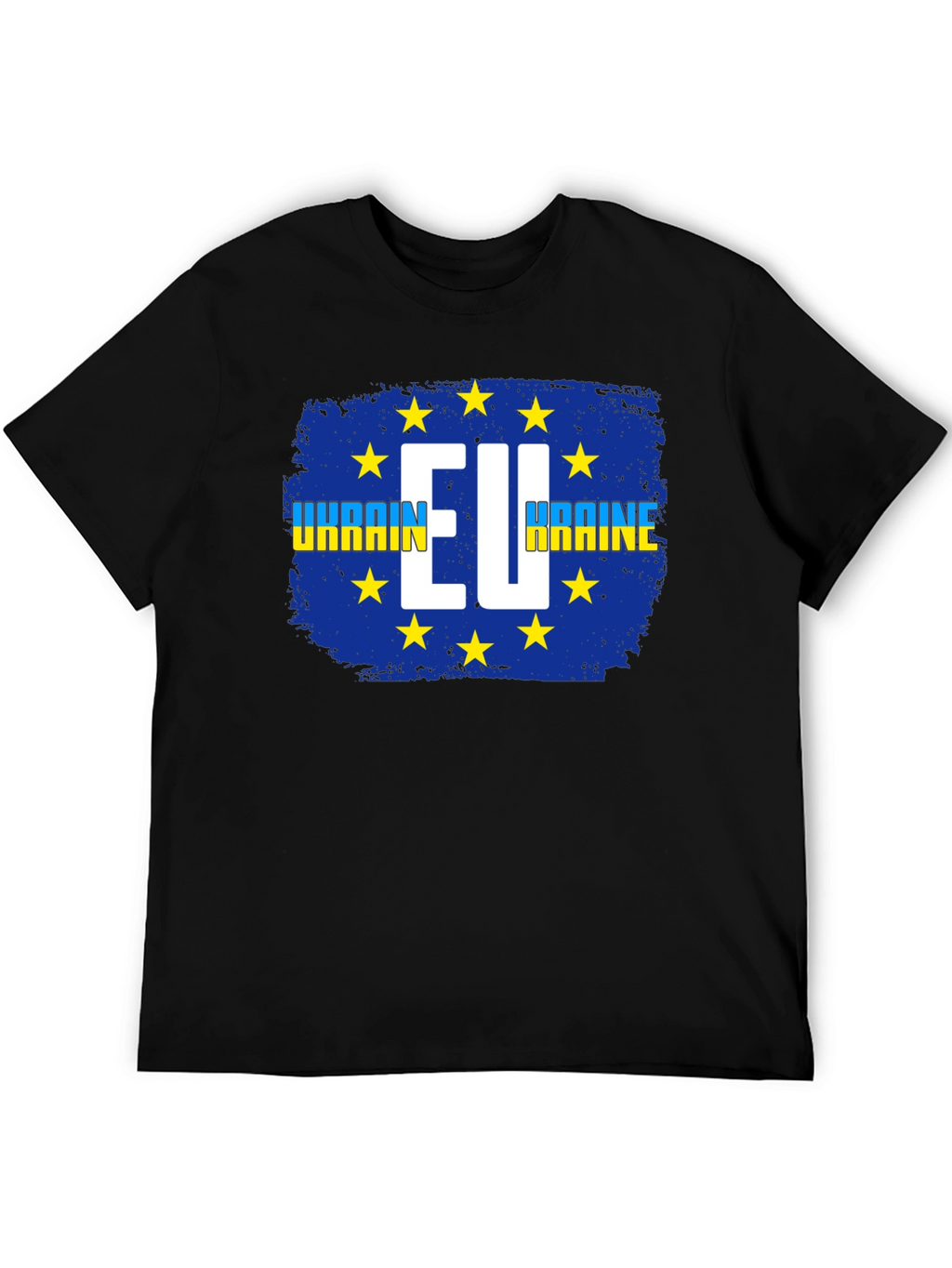 Ukraine EU Flag T-Shirt