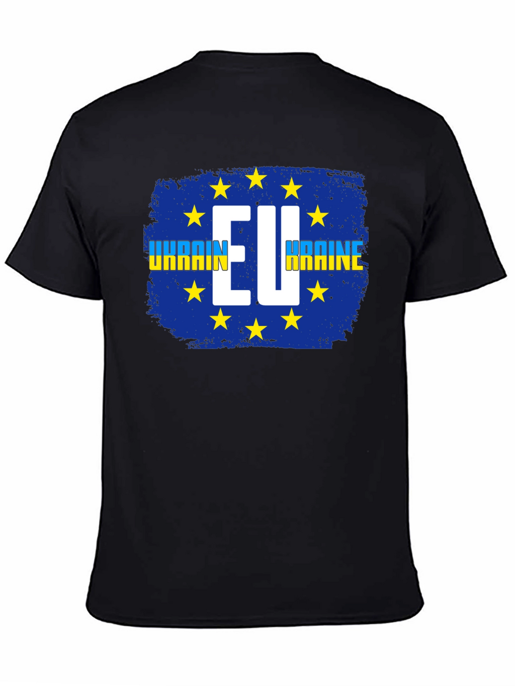 Ukraine EU Flag T-Shirt