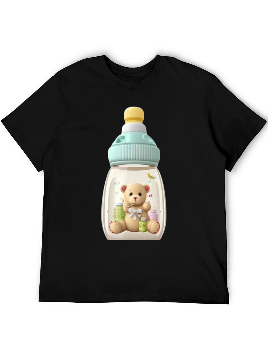 Teddy Bear Baby Bottle T-Shirt