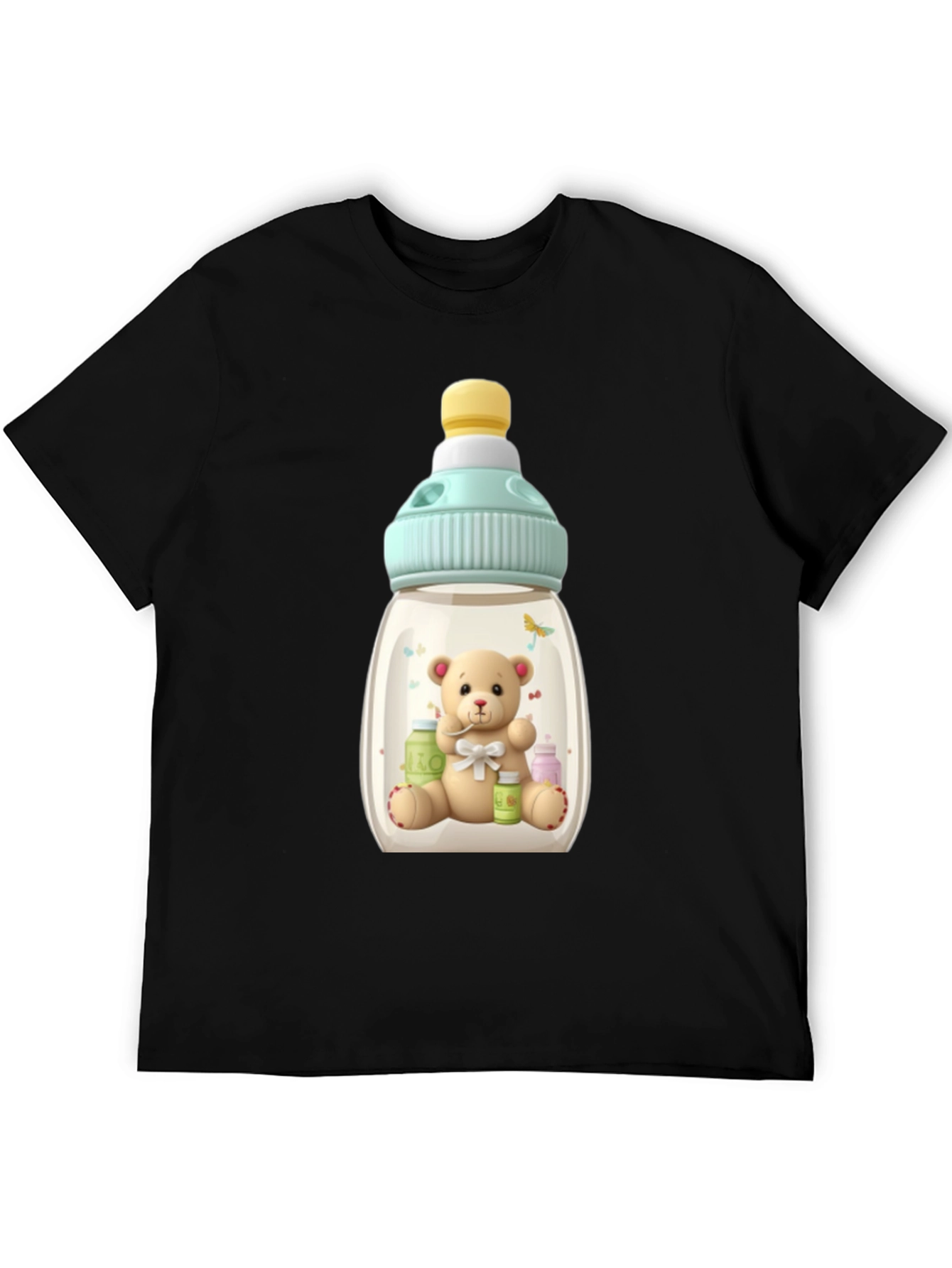 Teddy Bear Baby Bottle T-Shirt
