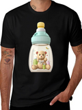 Teddy Bear Baby Bottle T-Shirt