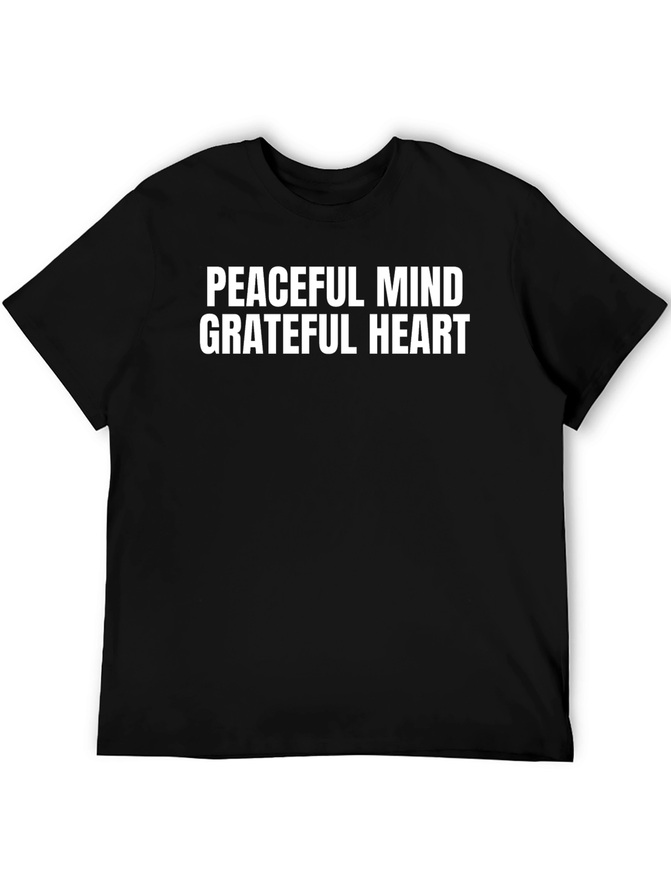 Peaceful Mind Grateful Heart Graphic Tee