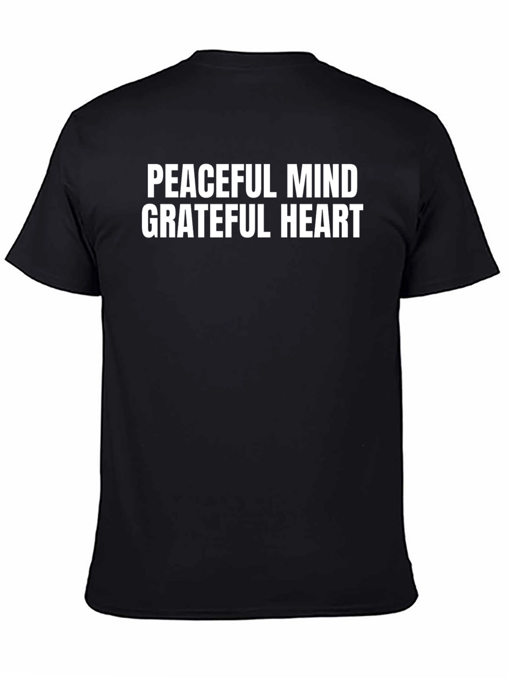 Peaceful Mind Grateful Heart Graphic Tee