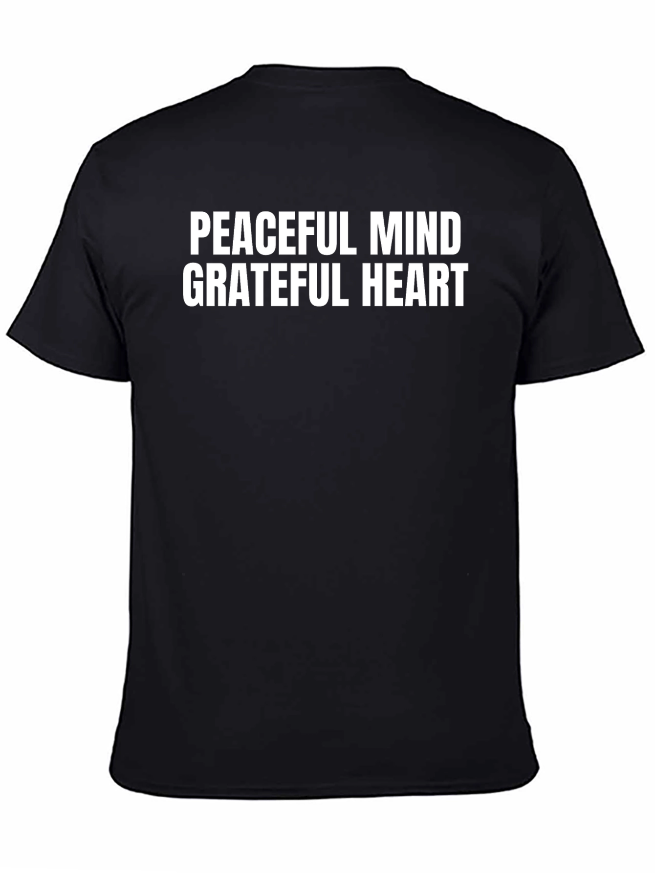 Peaceful Mind Grateful Heart Graphic Tee
