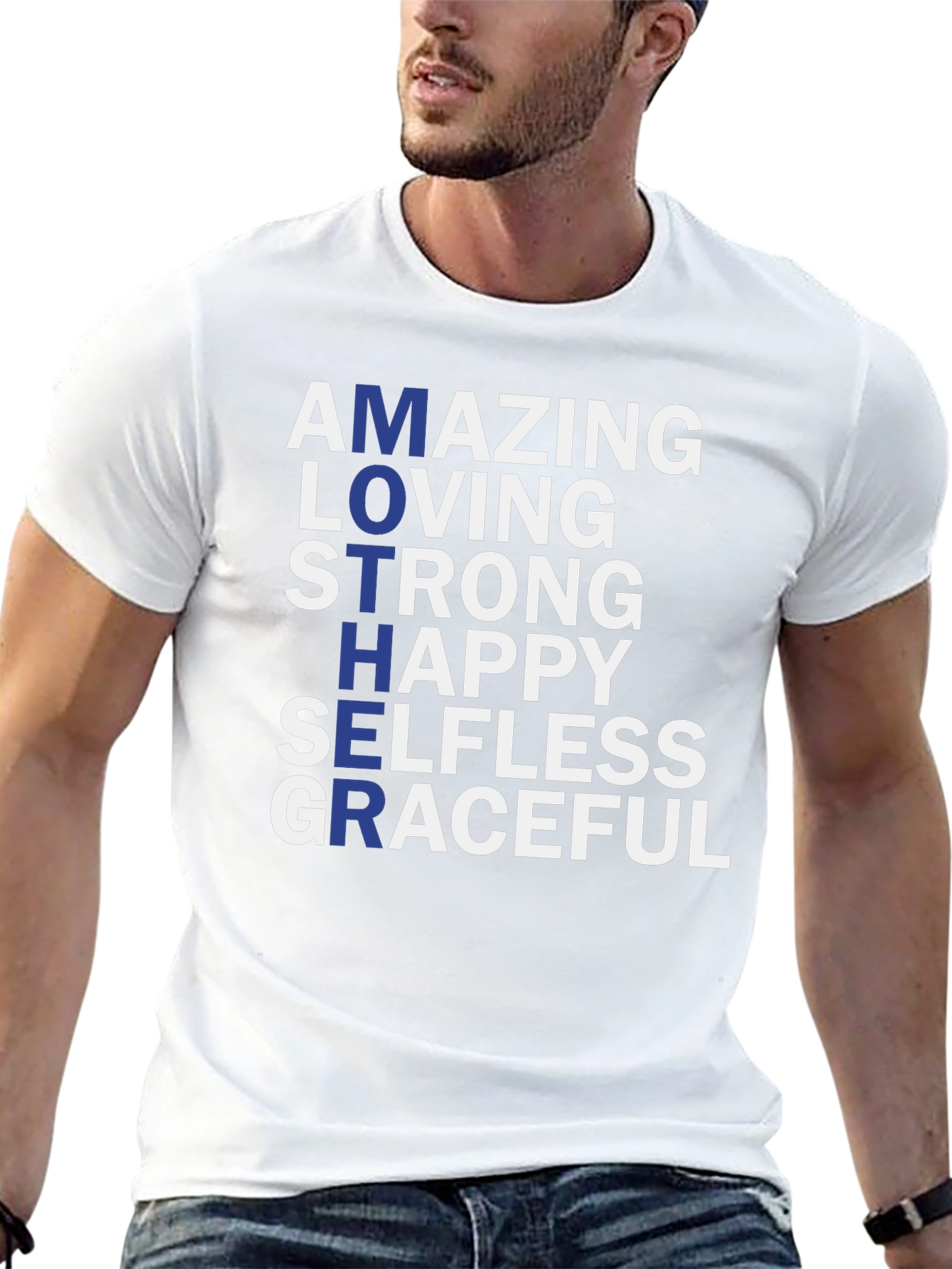 Amazing Mother Graphic T-Shirt - Black Tee