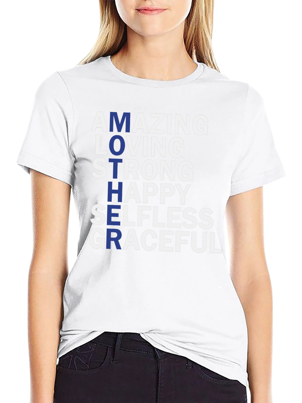 Amazing Mother Graphic T-Shirt - Black Tee