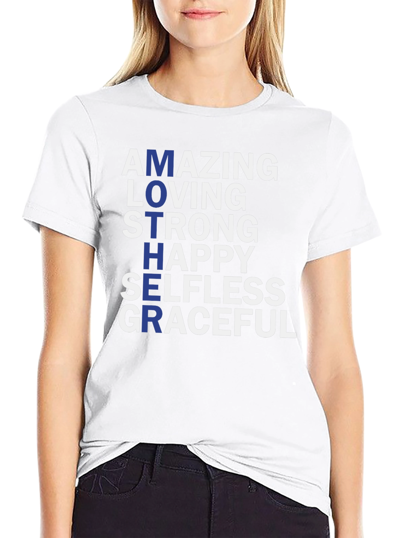 Amazing Mother Graphic T-Shirt - Black Tee