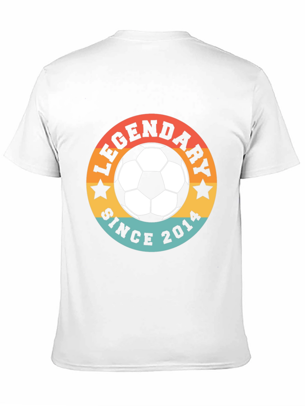 Legendary Since 2014 Soccer Ball T-Shirt
