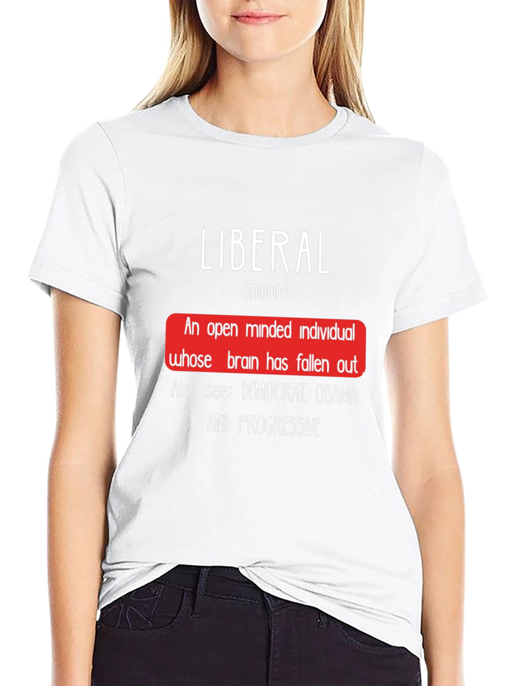 Liberal Definition T-Shirt - Open Minded Humor