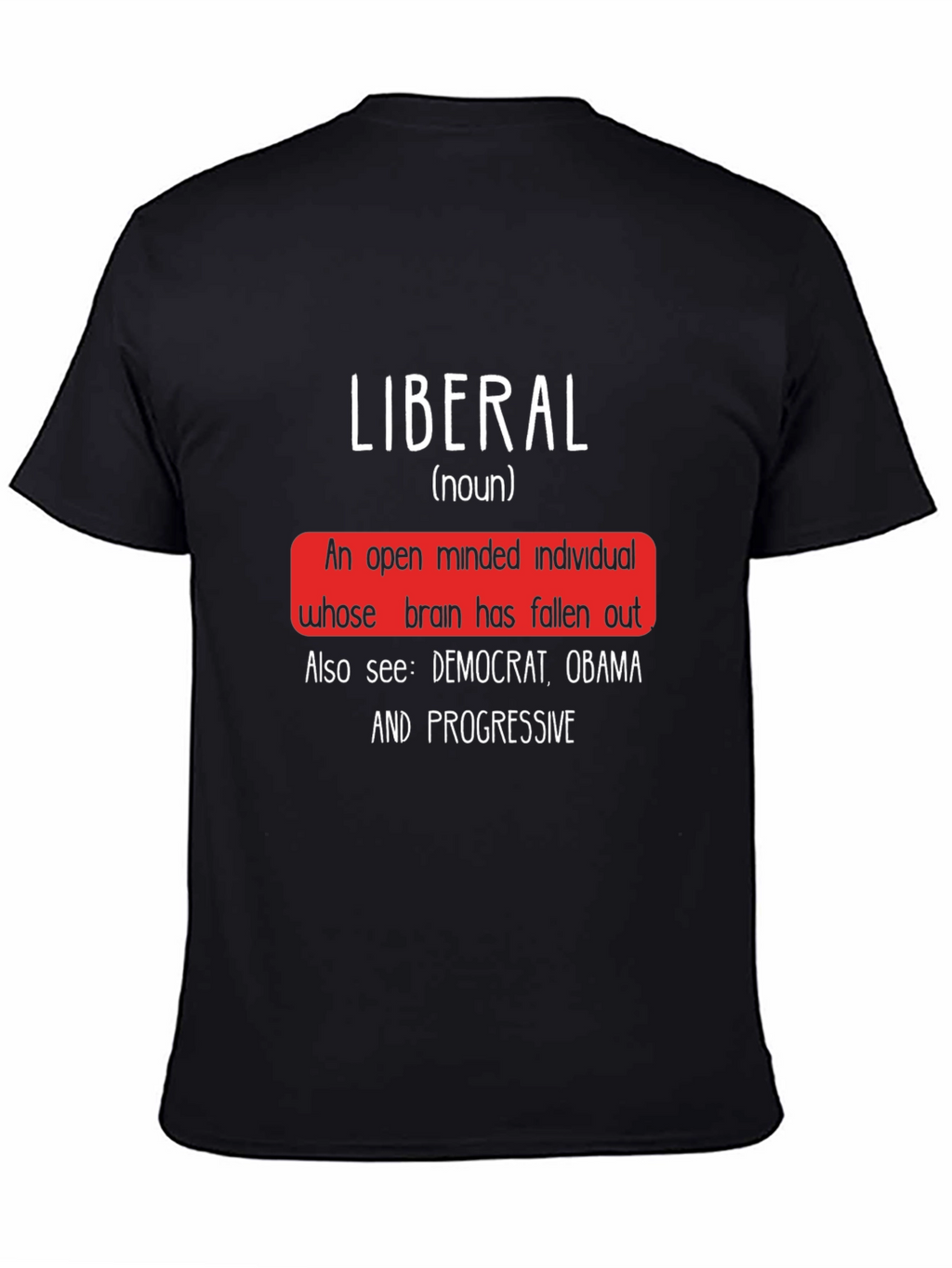 Liberal Definition T-Shirt - Open Minded Humor