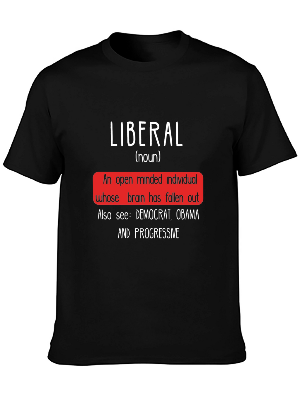 Liberal Definition T-Shirt - Open Minded Humor