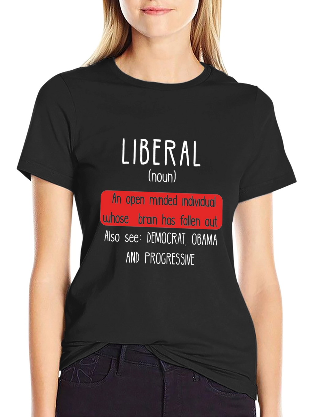 Liberal Definition T-Shirt - Open Minded Humor