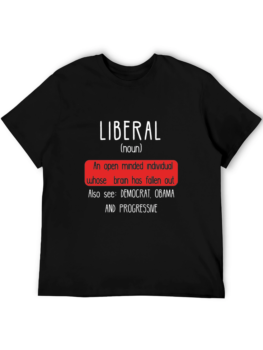 Liberal Definition T-Shirt - Open Minded Humor