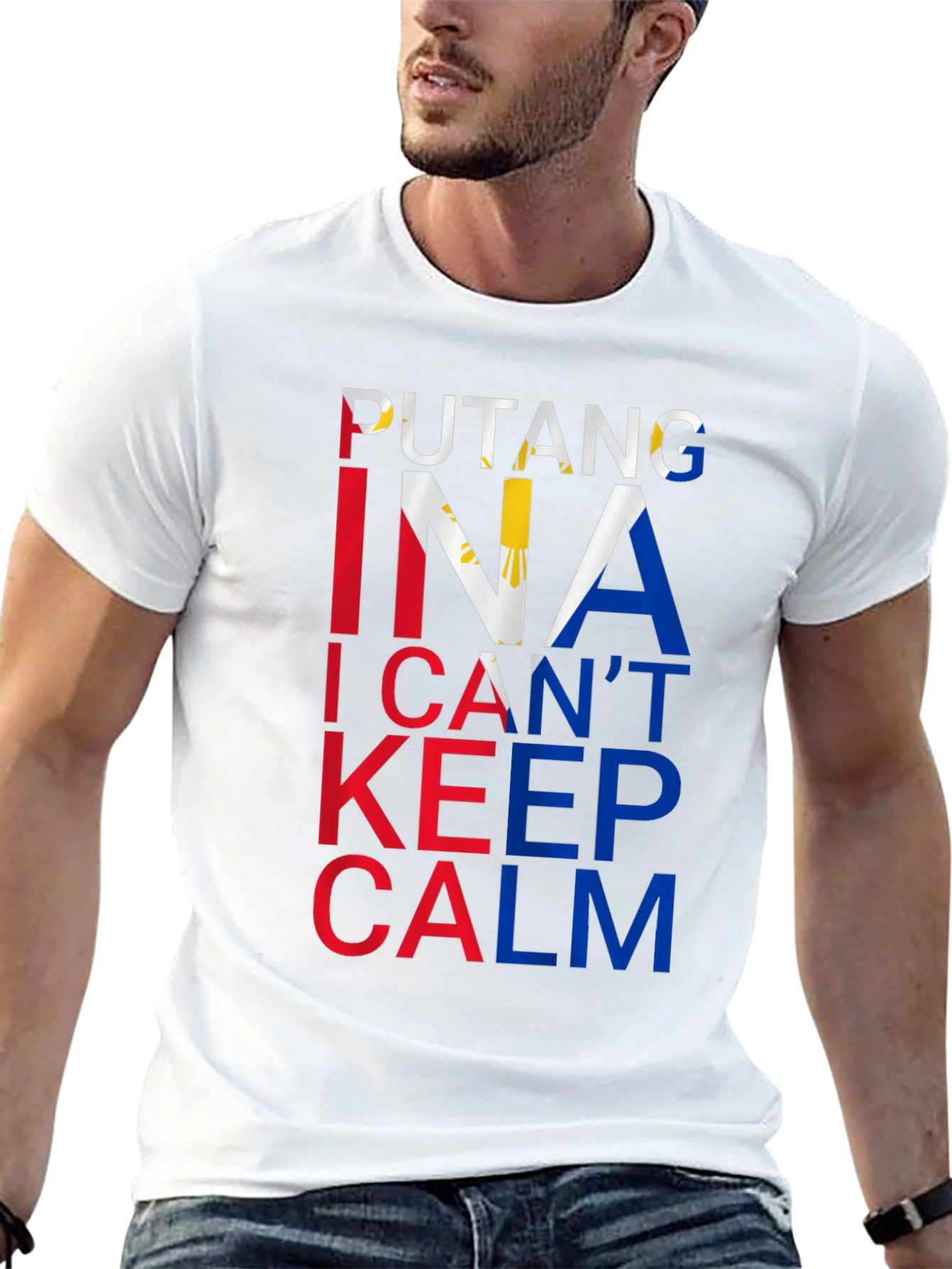 Funny Filipino Pride T-Shirt - I Cant Keep Calm