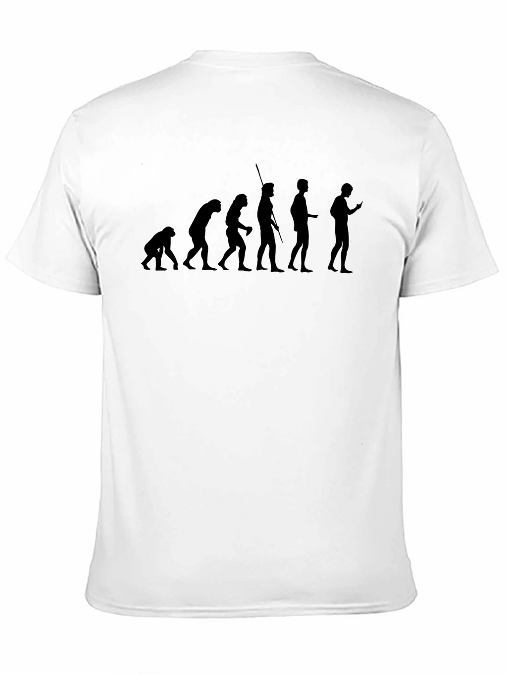 Evolution of Man Black T-Shirt