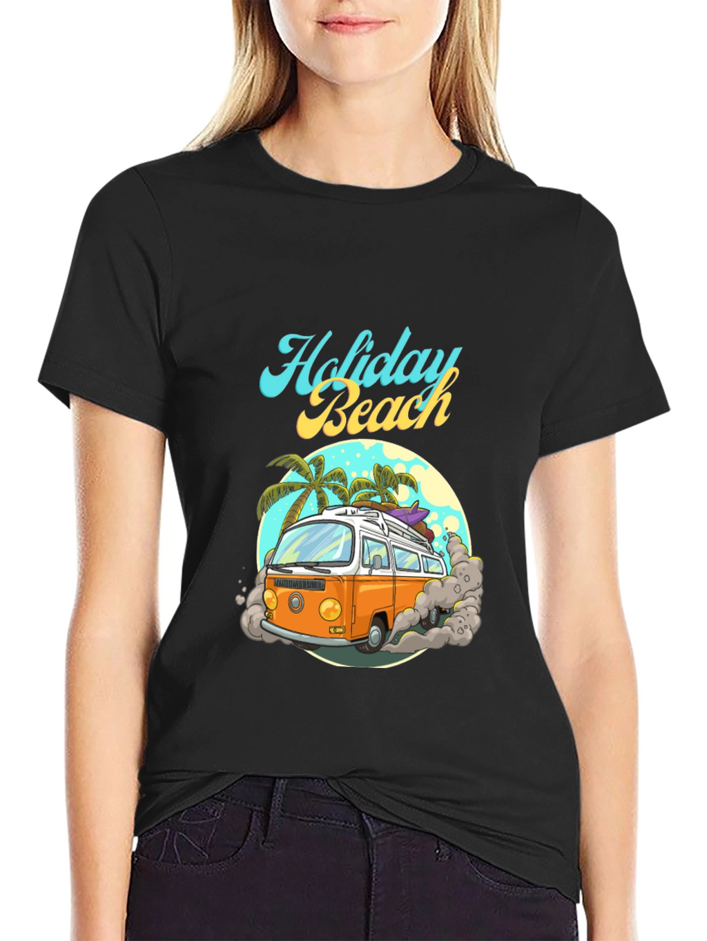 Holiday Beach Van Graphic Tee