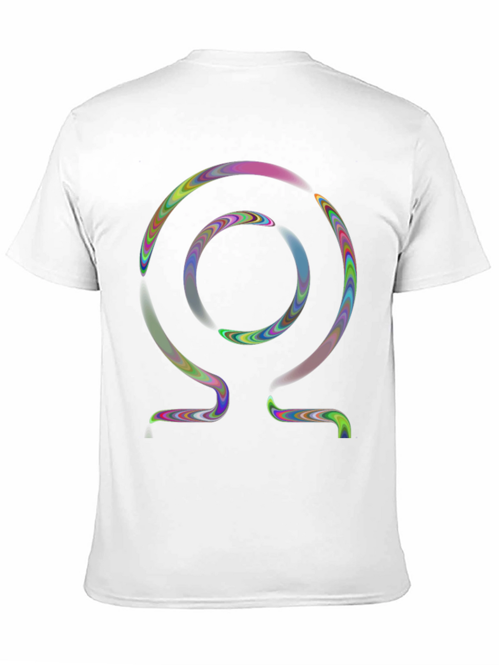 Abstract Omega Symbol T-Shirt