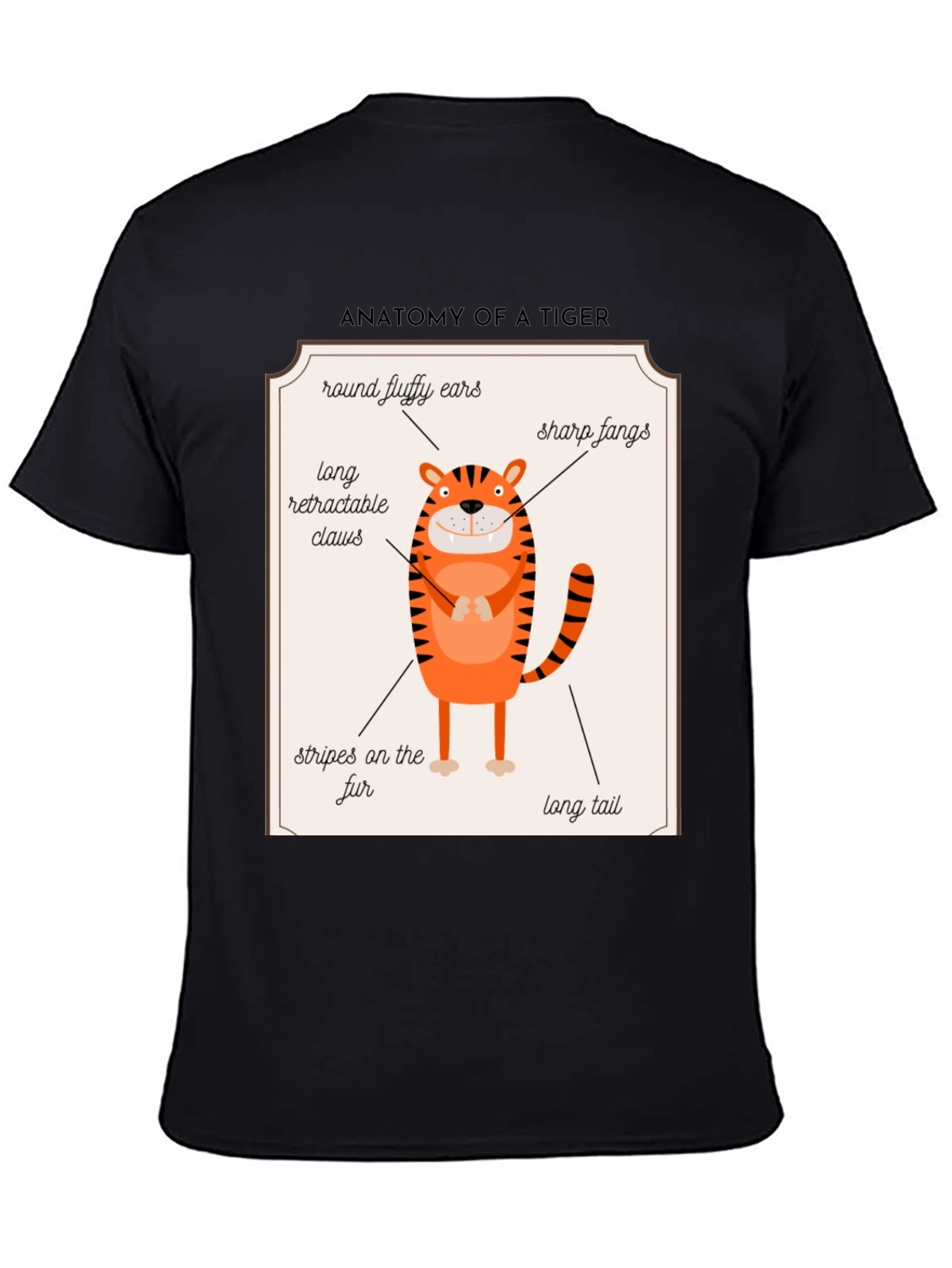 Anatomy of a Tiger Funny T-Shirt