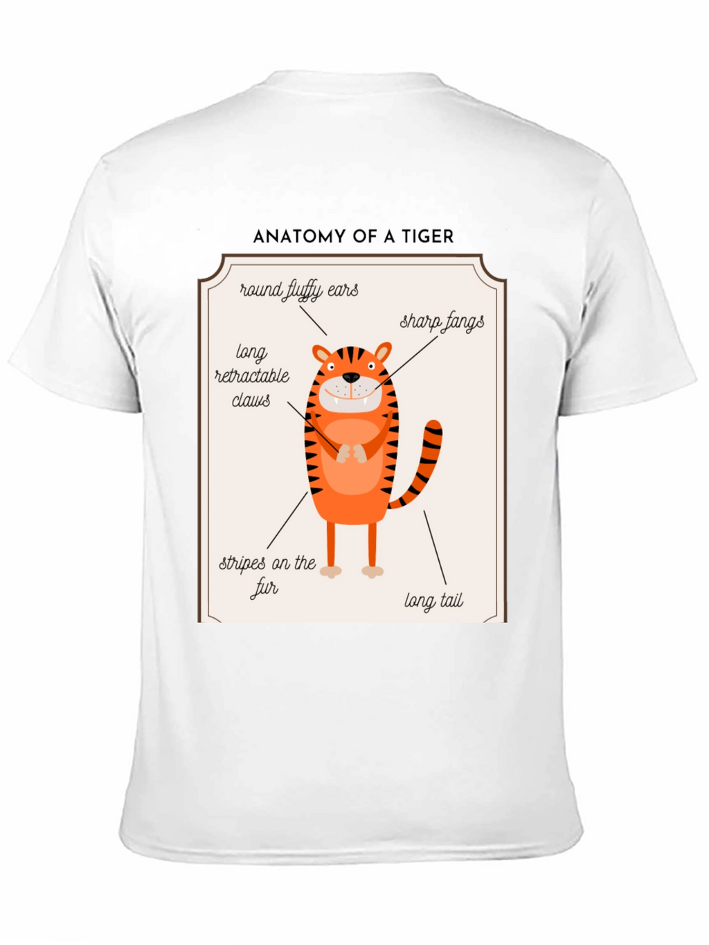 Anatomy of a Tiger Funny T-Shirt
