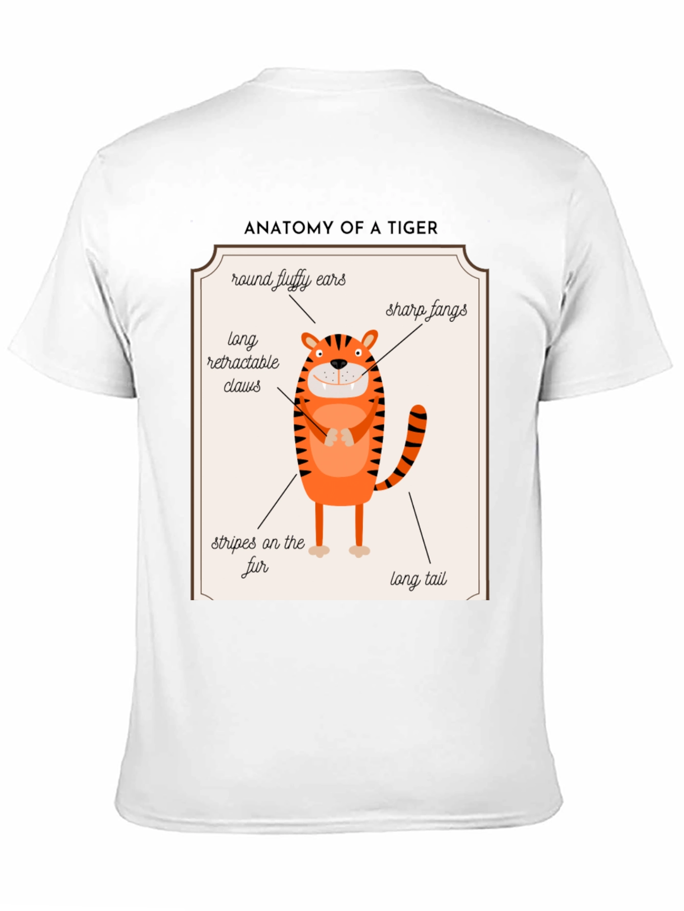 Anatomy of a Tiger Funny T-Shirt