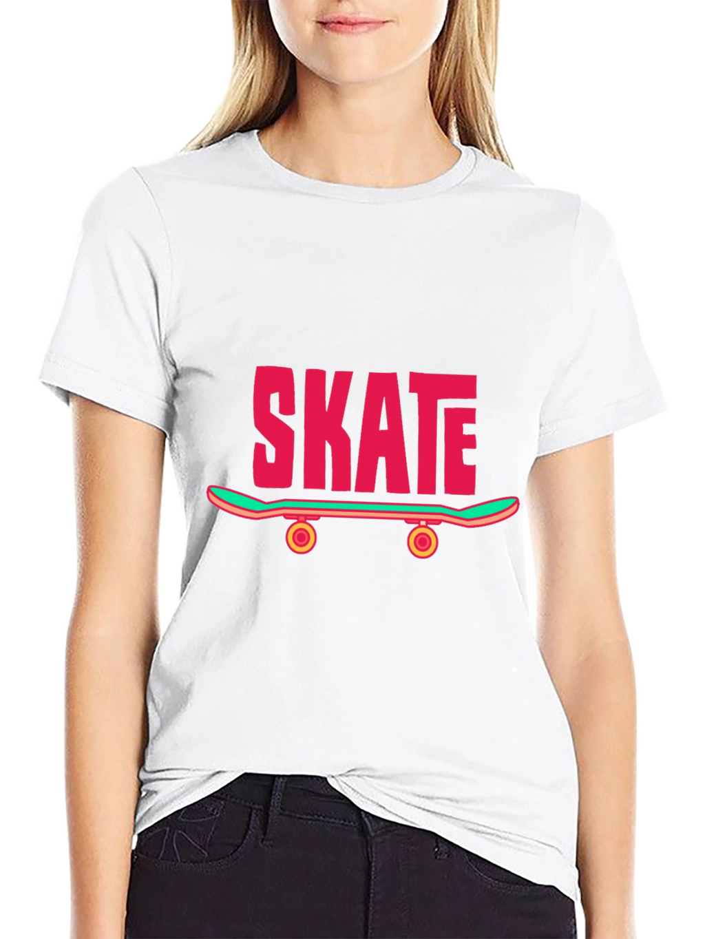 Skate Graphic T-Shirt - Cool Casual Tee