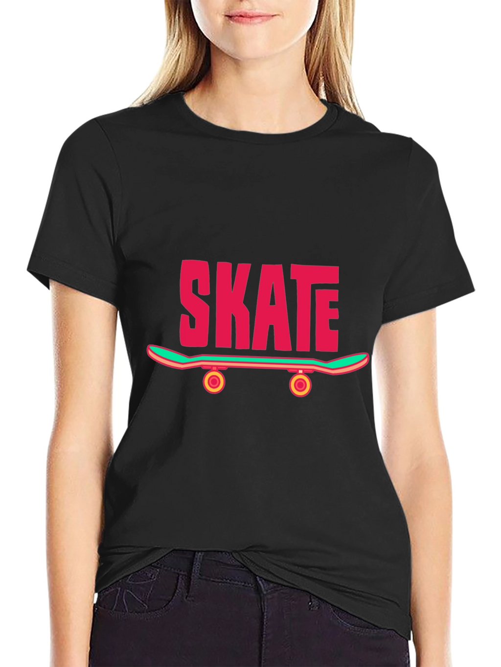 Skate Graphic T-Shirt - Cool Casual Tee