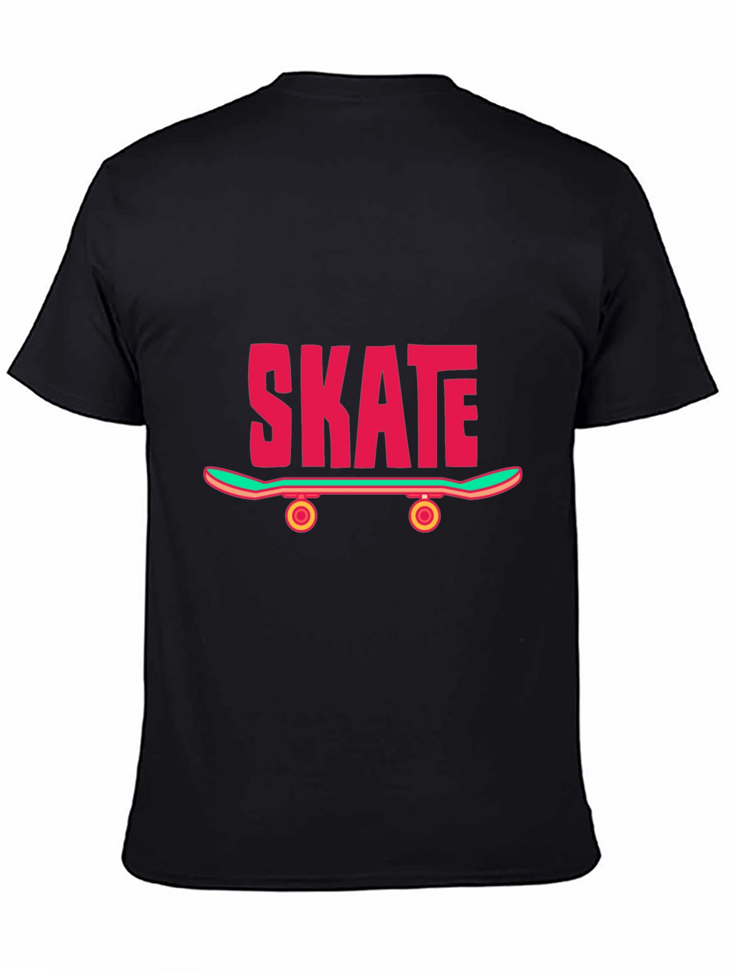 Skate Graphic T-Shirt - Cool Casual Tee