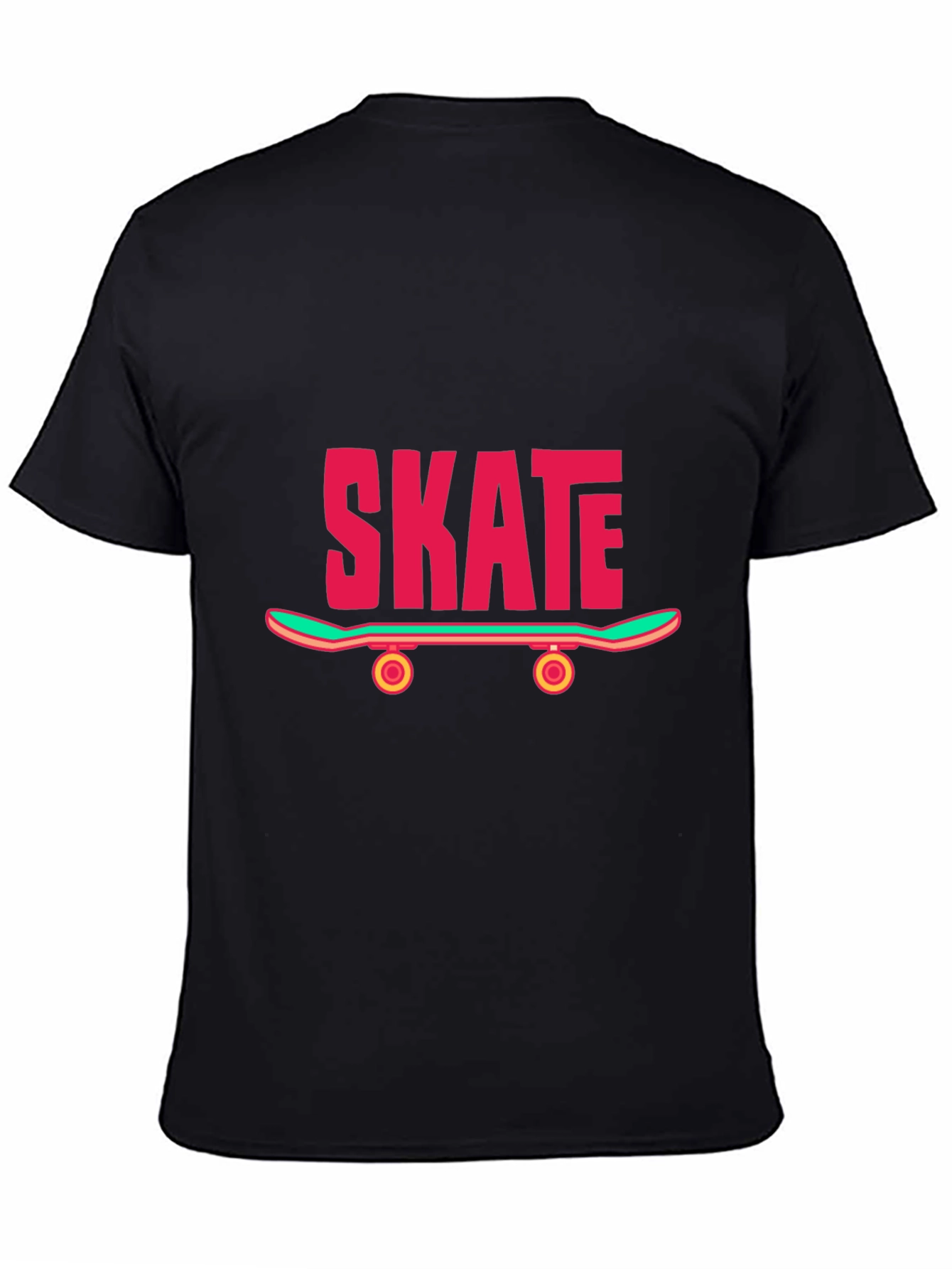 Skate Graphic T-Shirt - Cool Casual Tee