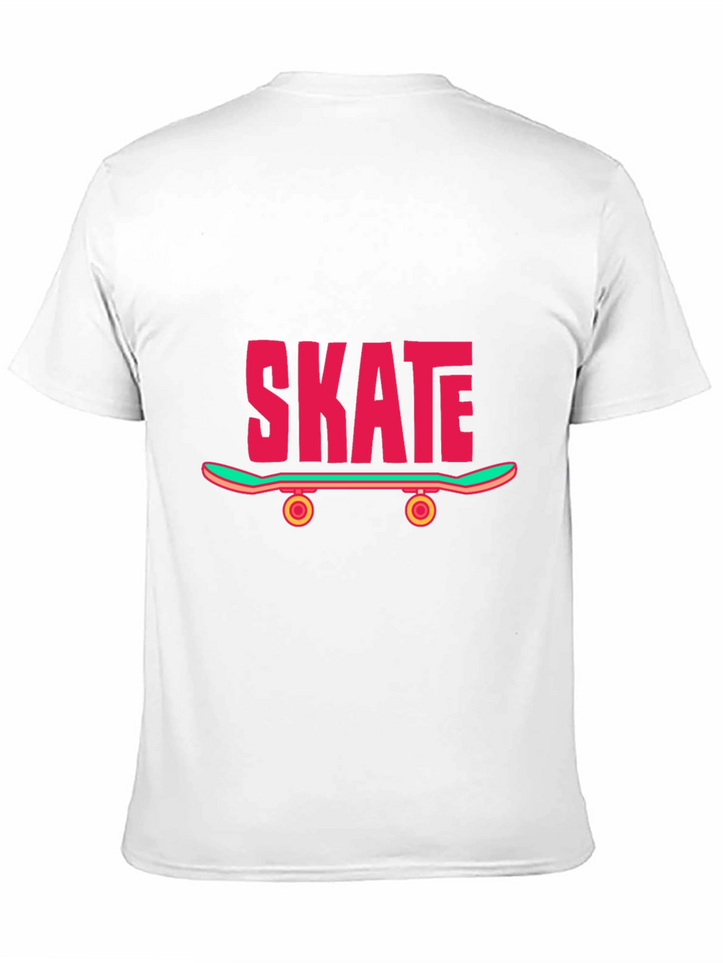 Skate Graphic T-Shirt - Cool Casual Tee