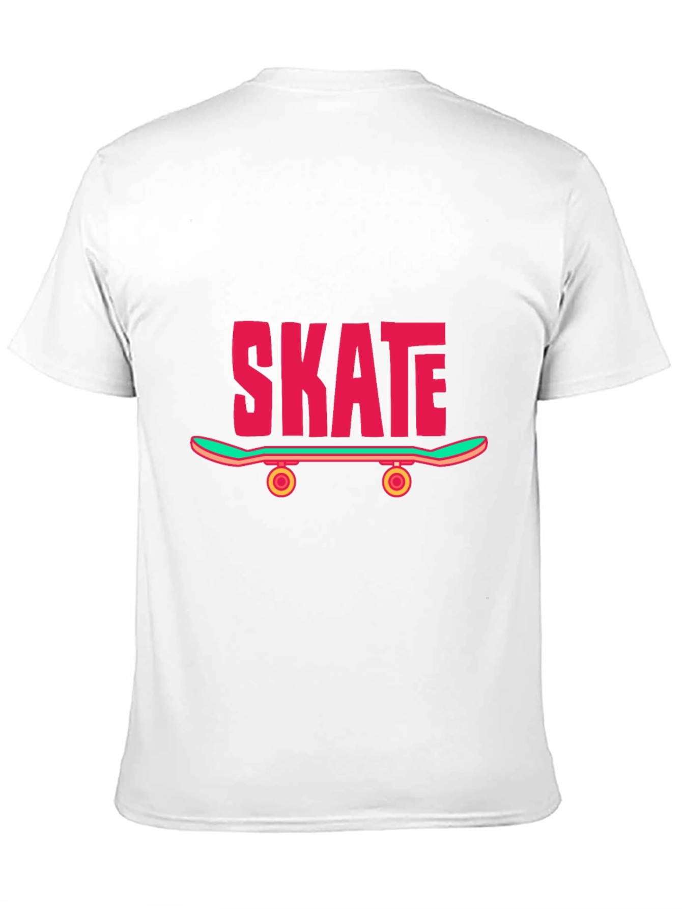 Skate Graphic T-Shirt - Cool Casual Tee