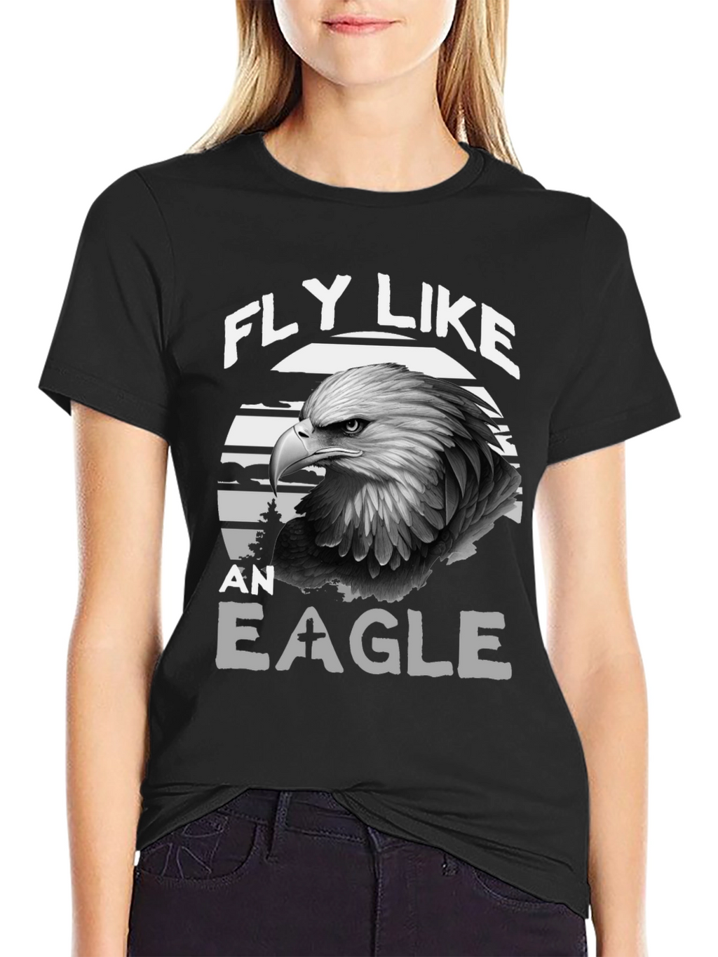 Fly Like An Eagle Graphic Tee