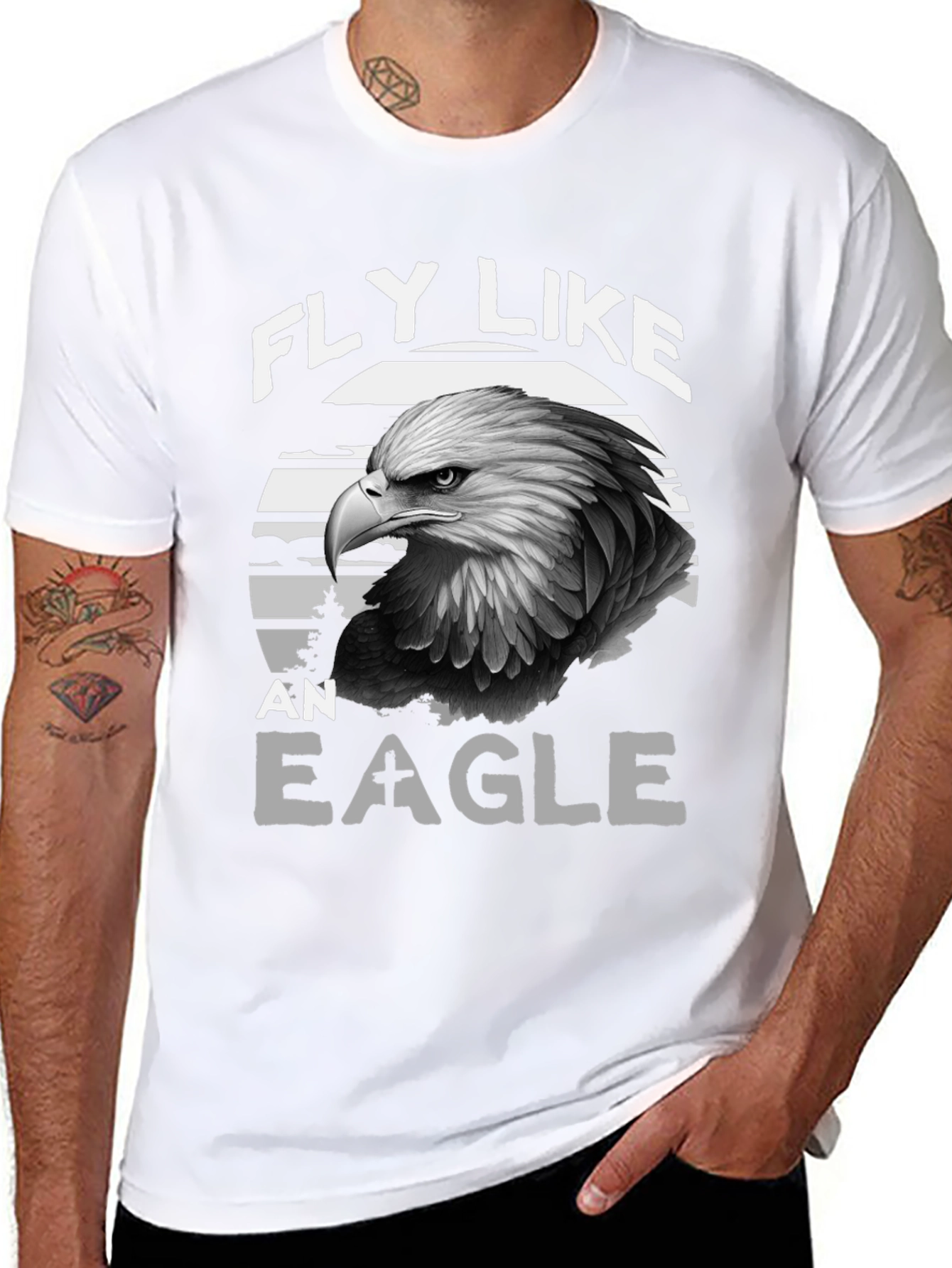 Fly Like An Eagle Graphic Tee