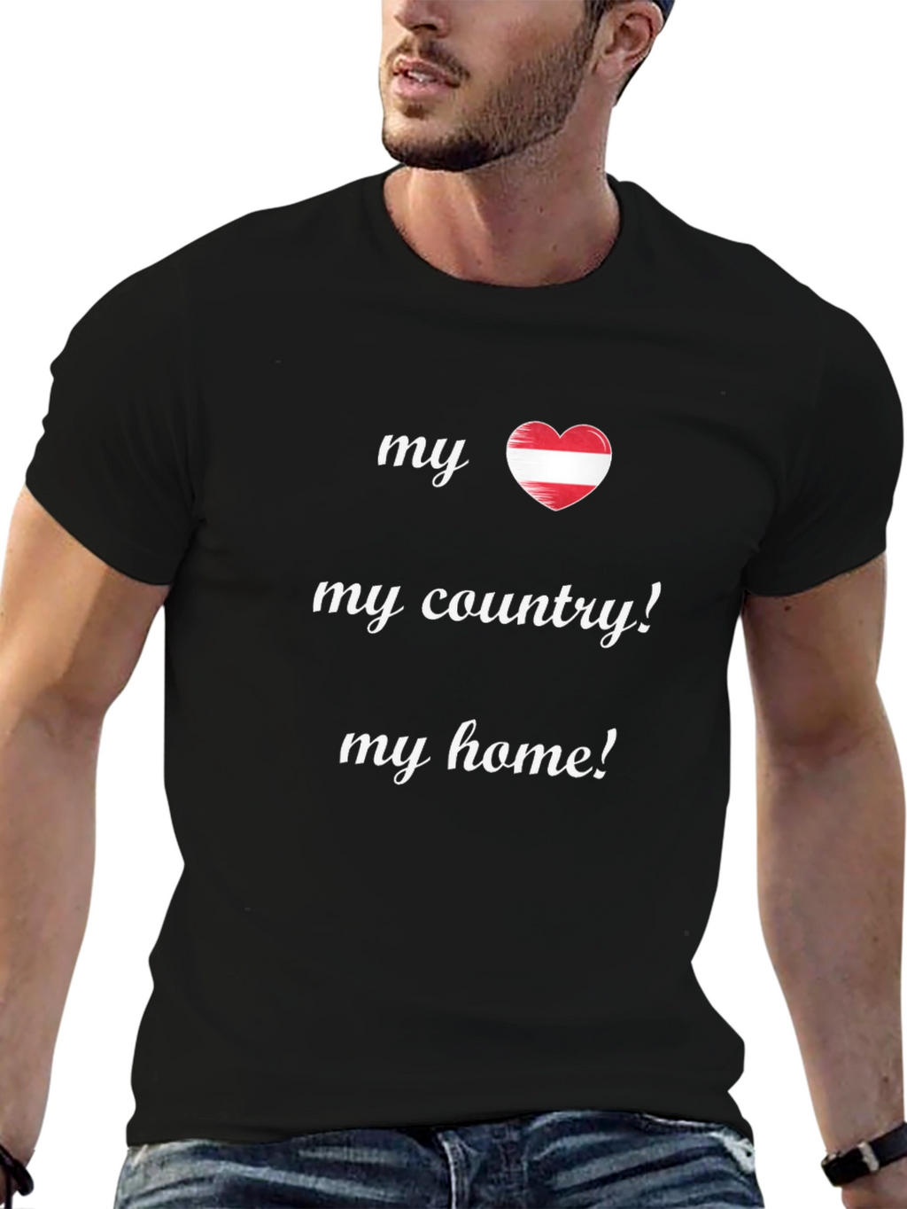 Austria Pride Tee - My Country My Home!