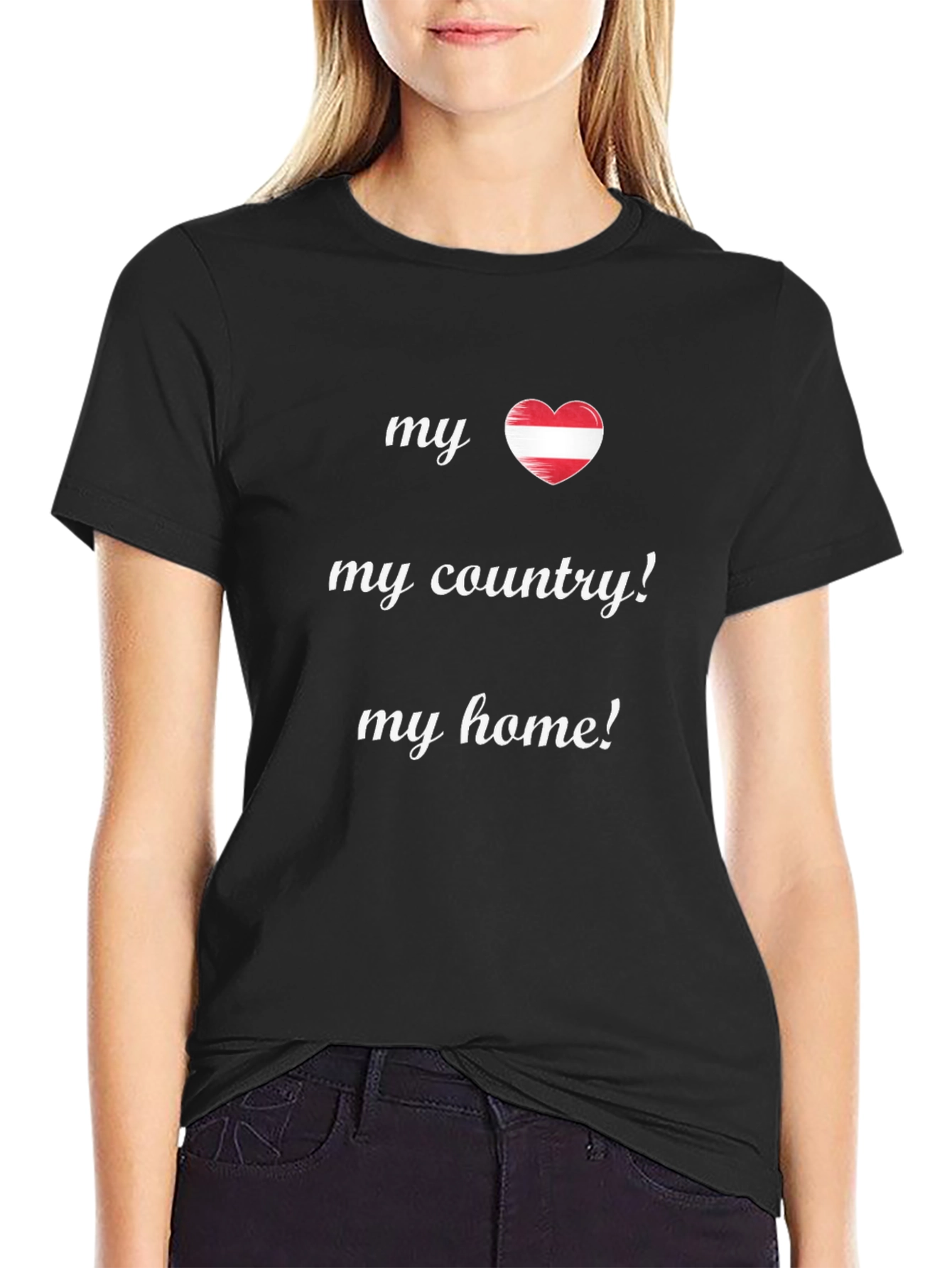 Austria Pride Tee - My Country My Home!