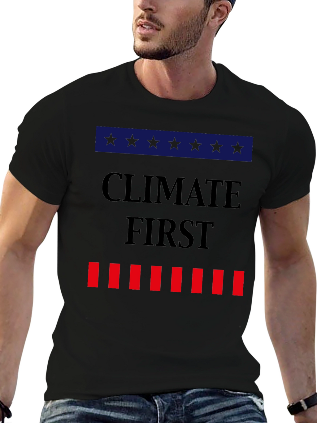 Climate First T-Shirt Political Tee