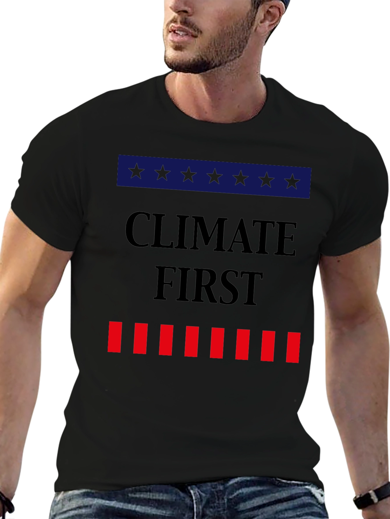 Climate First T-Shirt Political Tee