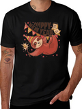 Happy New Year Sloth T-Shirt