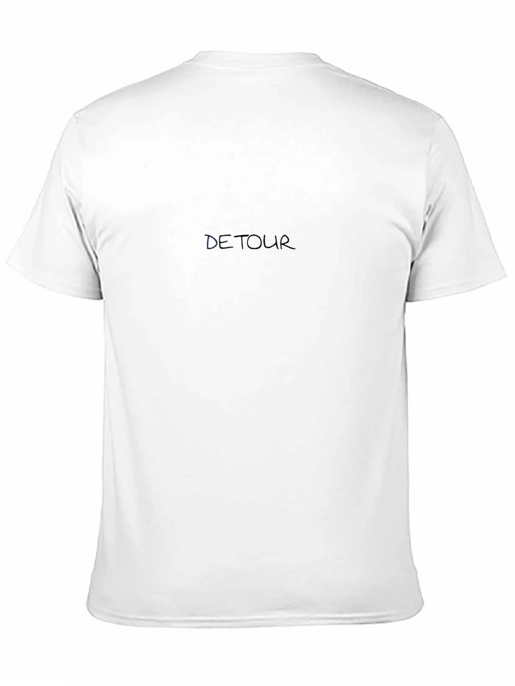 Mens Black Detour Graphic Tee