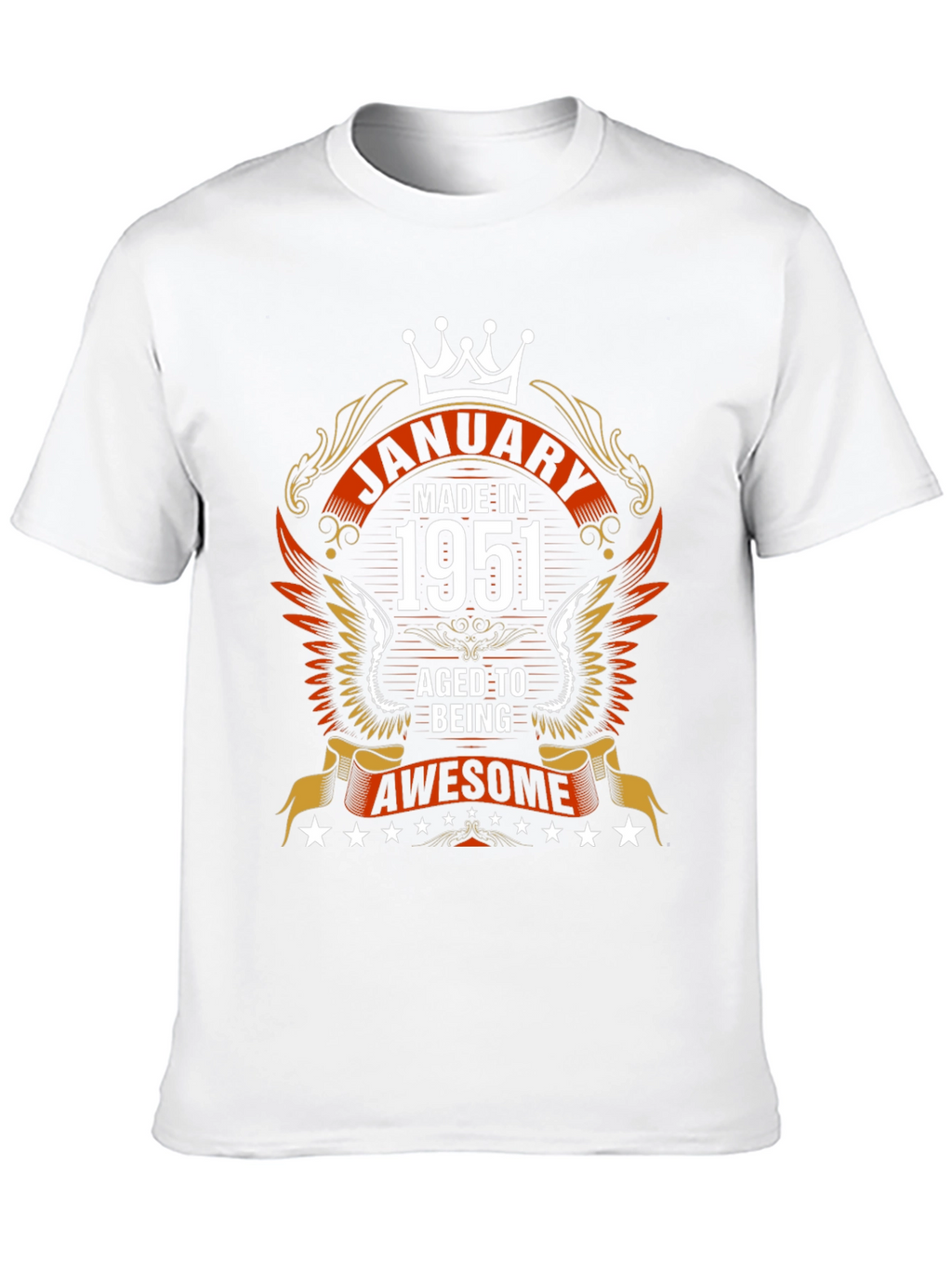 January 1951 Birthday Awesome T-Shirt