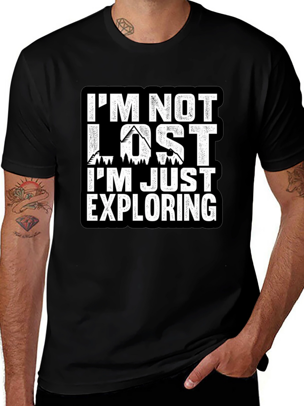 Im Not Lost Im Exploring T-Shirt
