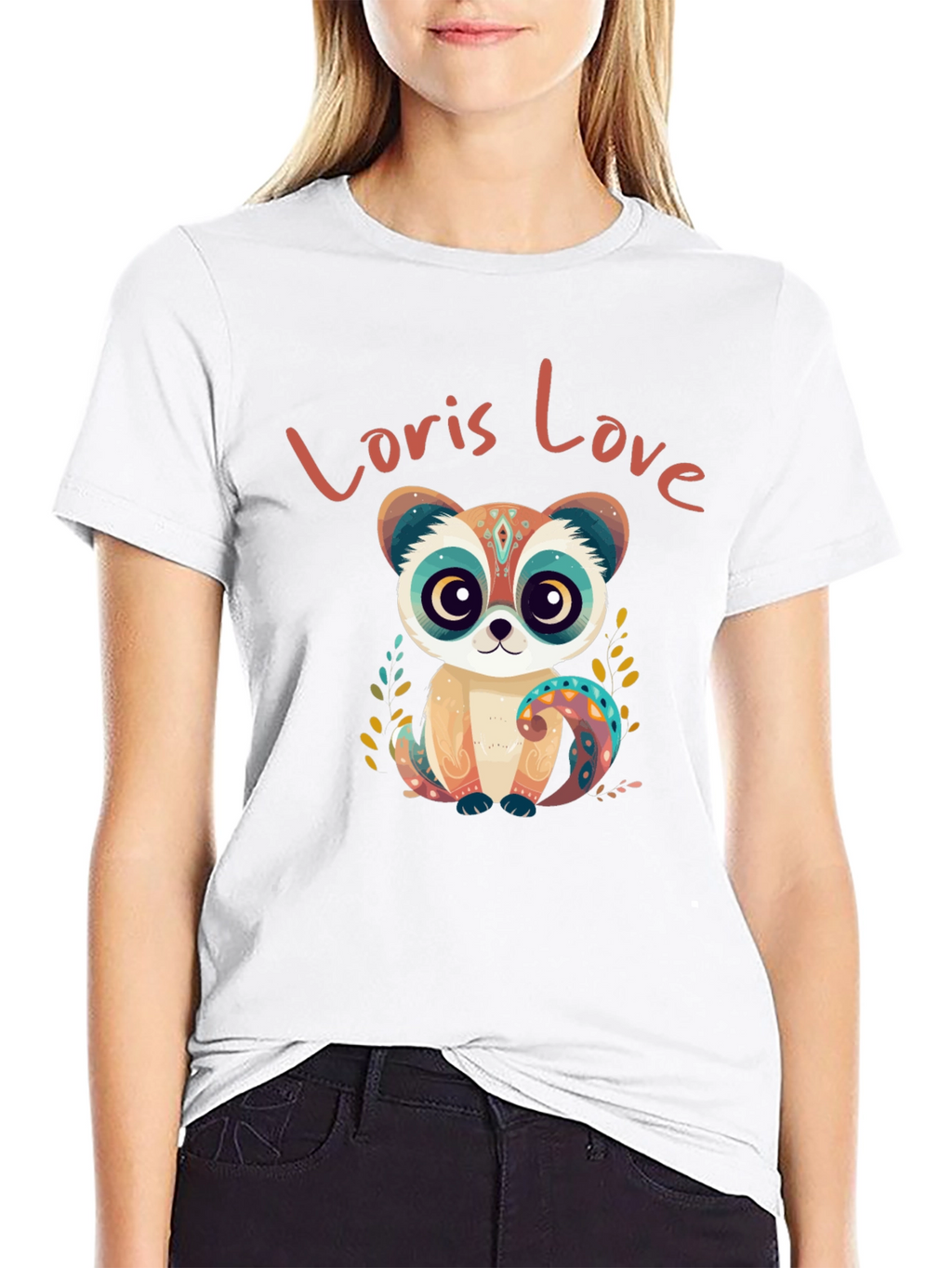 Loris Love Graphic Tee - Cute Animal Shirt