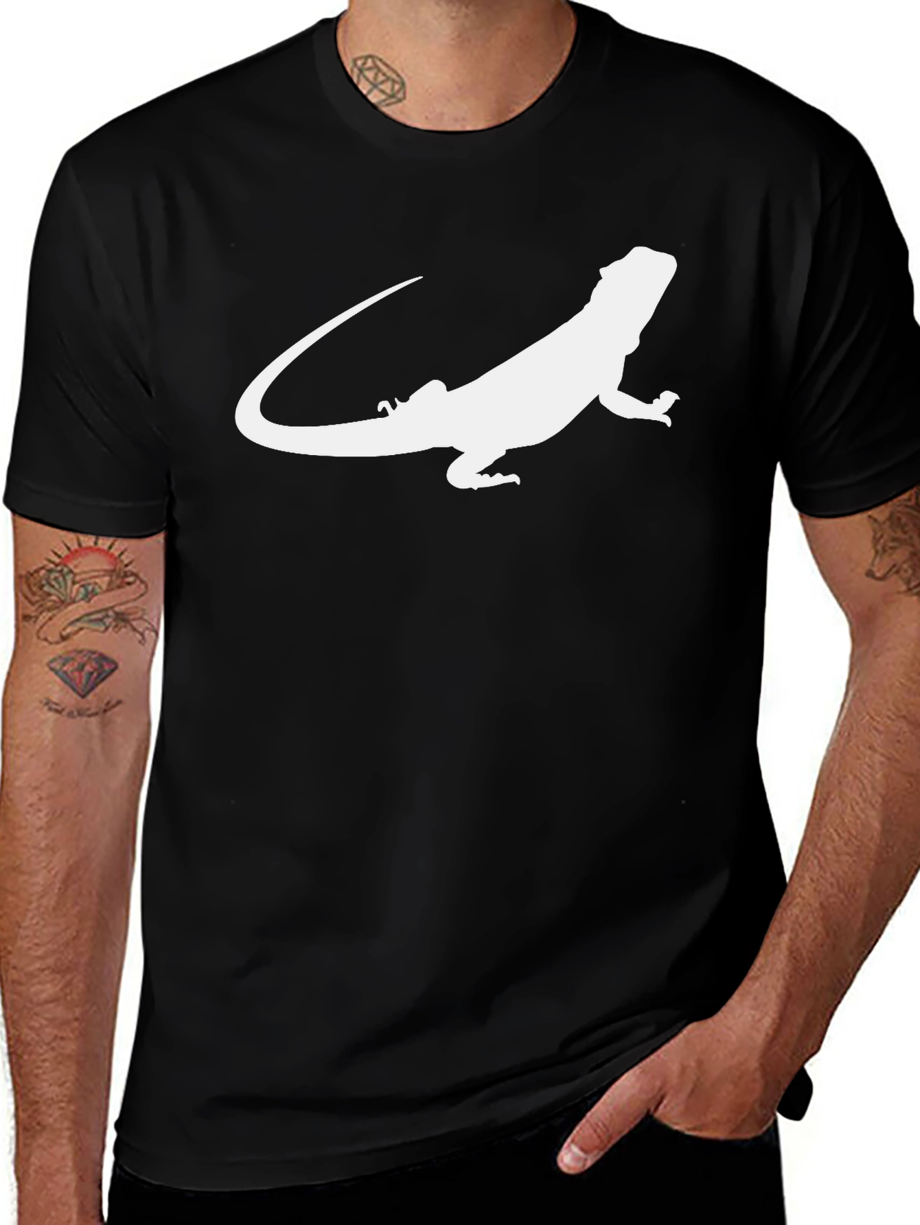 Cool Bearded Dragon Graphic Tee